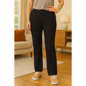 Dickies Women’s FLEX Relaxed Fit Work Pants Black Size 10R Utility Streetwear